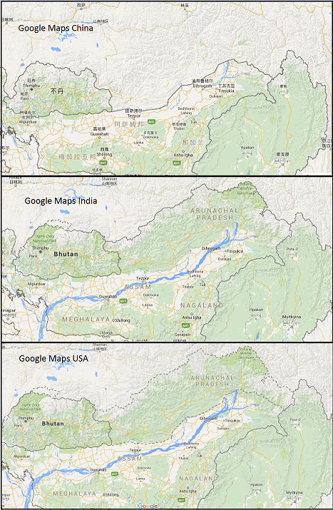 arunachal-pradesh-google-maps-borders
